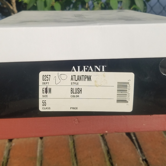 Alfani Dress Shoes Blush Atlantipink - Picture 8 of 10